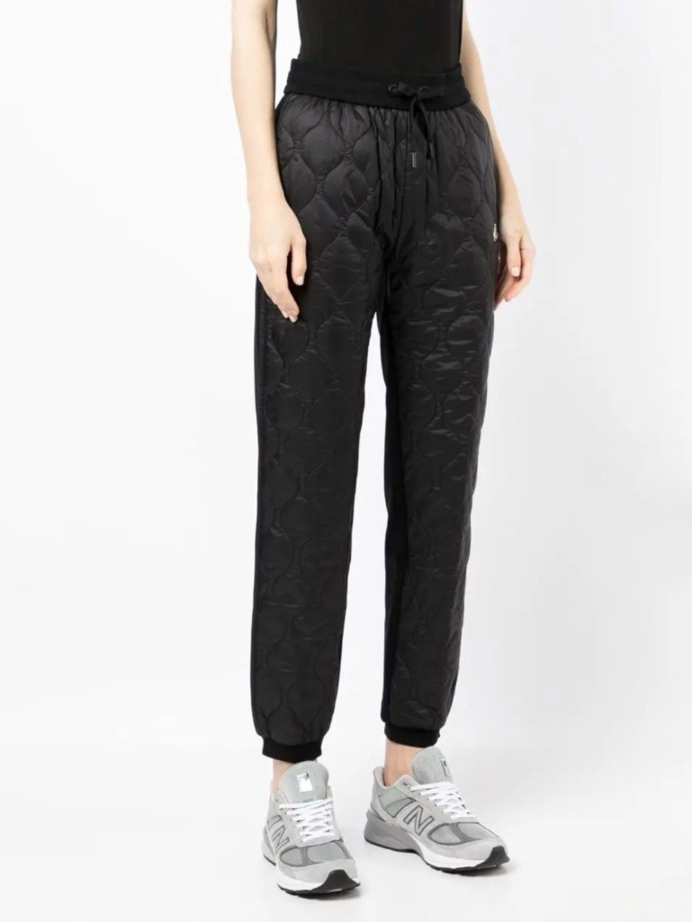 Moose Knuckles Hermosa Quilted Joggers Black size small